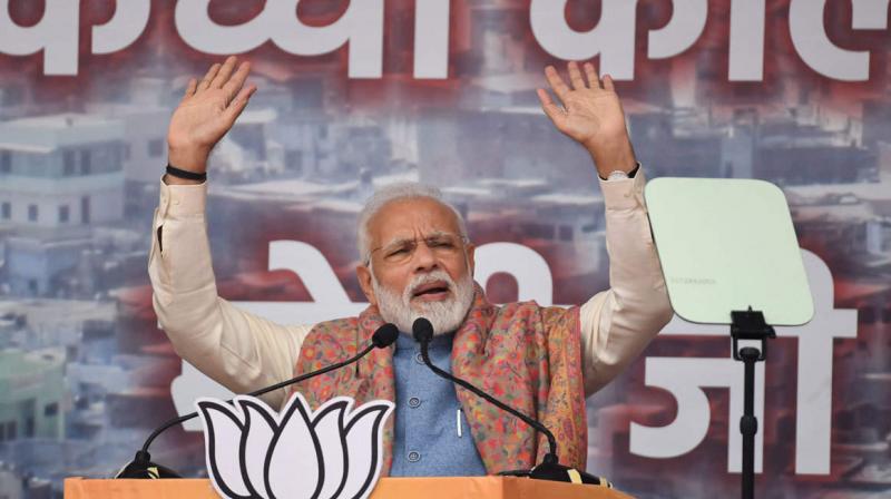 Delhi rally: Narendra Modi 