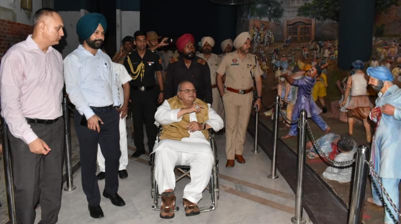 Meghalaya Governor Satya Pal Malik visits the Jang-e-Azadi Memorial Meghalaya Governor Satya Pal Malik visits the Jang-e-Azadi Memorial