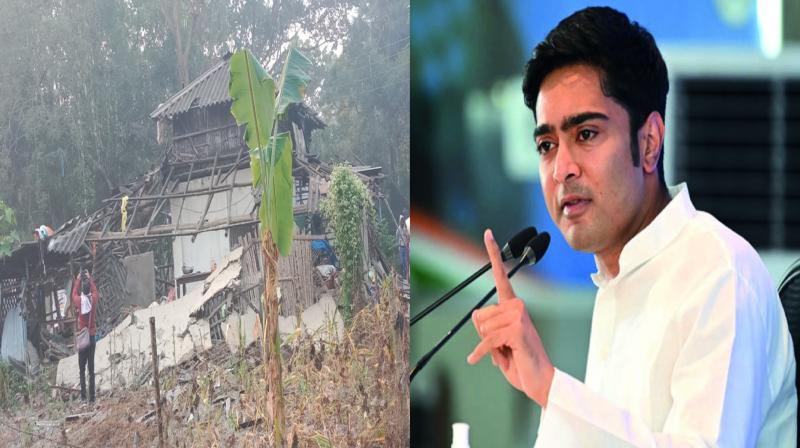 Two killed and several injured in blast near venue of TMC’s rally Two killed and several injured in blast near venue of TMC’s rally