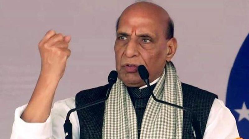 India never supports violence and war: Rajnath Singh