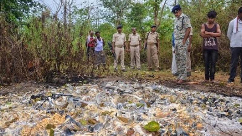 Burned untreated dead body lying in Muzaffarpur hospital