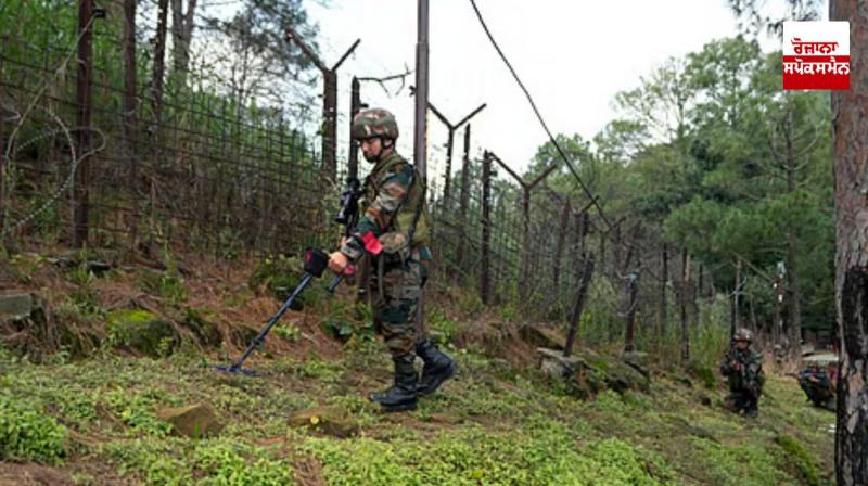 Pakistani infiltrator arrested on Line of Control in Poonch news in punjabi