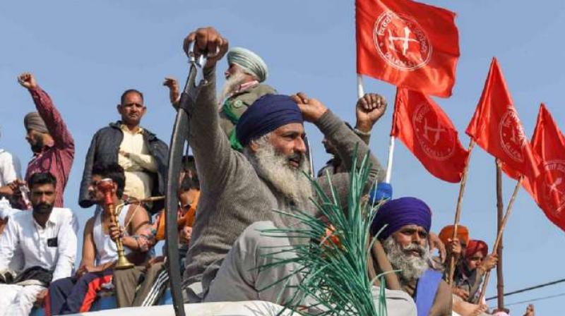 farmer protest farmer protest
