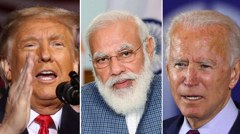 donald trump joe biden pm modi