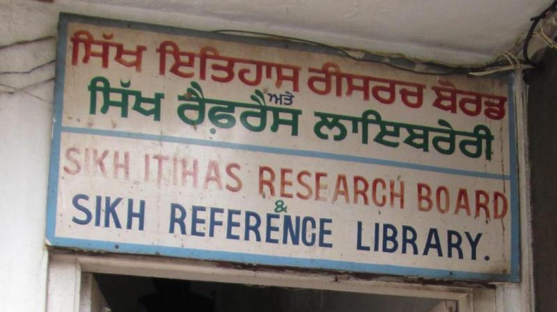 Matter of Sikh Reference Library