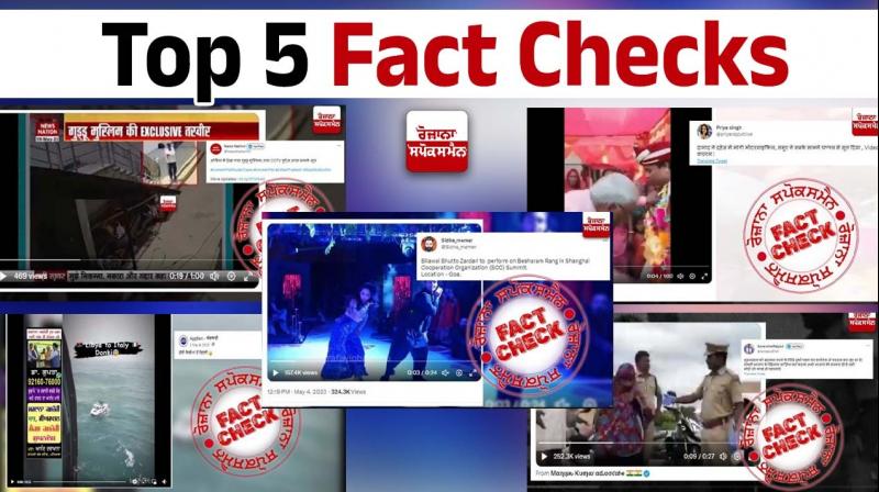From fake regarding Guddu Muslim to Bilawal Bhutto Read Weekly Top 5 Fact Checks Of the Week