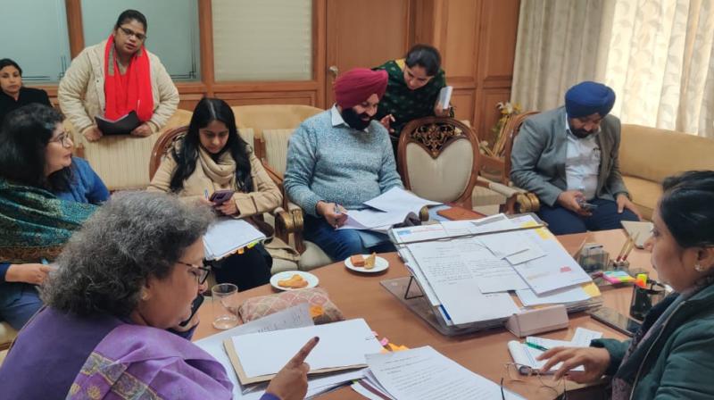 Dr. Baljit Kaur's orders to carry out all level promotions in social security department quickly Dr. Baljit Kaur's orders to carry out all level promotions in social security department quickly