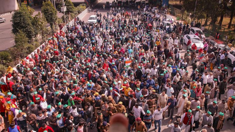 Farmers Protest 