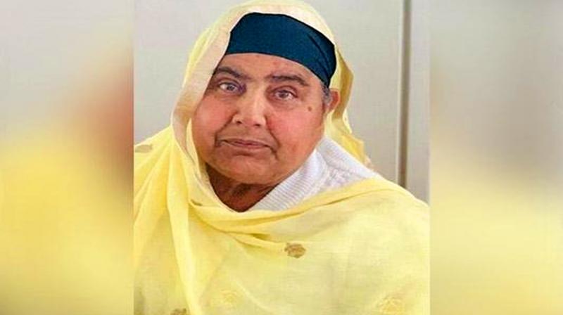 Shock to Nakodar MLA Inderjit Kaur Mann, death of mother Shock to Nakodar MLA Inderjit Kaur Mann, death of mother