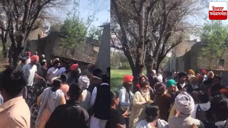 Clash between two groups over construction of church in Dhandra village of Sangrur, several people injured Clash between two groups over construction of church in Dhandra village of Sangrur, several people injured