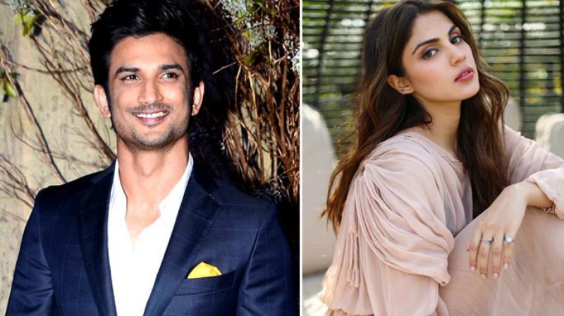 Rhea Chakraborty And Sushant Singh Rajput Rhea Chakraborty And Sushant Singh Rajput