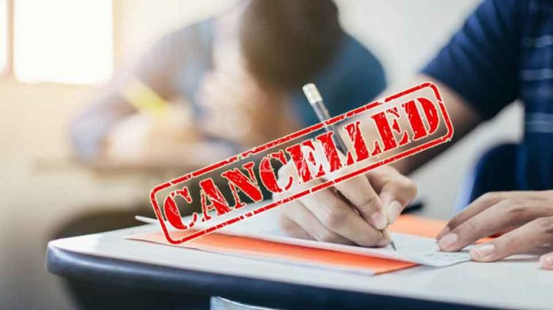 College-University Exam Cancelled