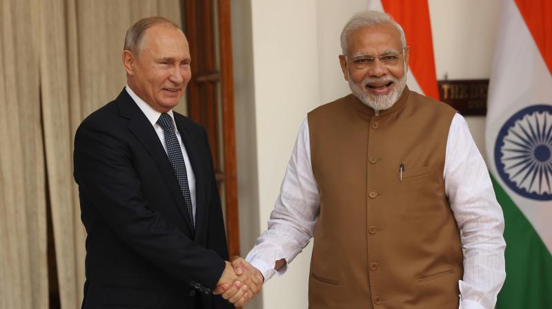 Russian President Putin praises PM Modi Russian President Putin praises PM Modi