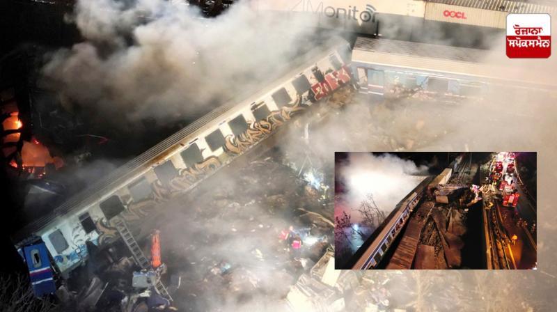 Two trains collide in Greece, 26 killed, at least 85 injured Two trains collide in Greece, 26 killed, at least 85 injured