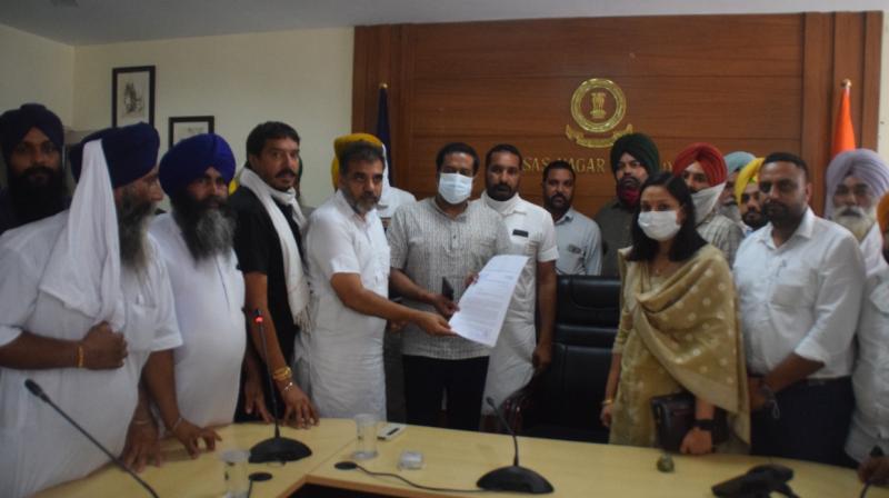 NK Sharma Meets DC Mohali NK Sharma Meets DC Mohali