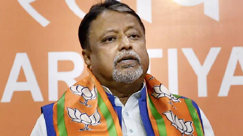 BJP leader Mukul Roy BJP leader Mukul Roy