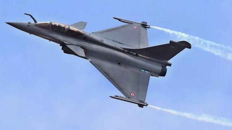 Brea in at Indian Air Force Rafale Team office in France