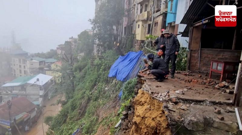 Mizoram Floods: Five people died due to rain in Mizoram, 152 houses damaged Mizoram Floods: Five people died due to rain in Mizoram, 152 houses damaged