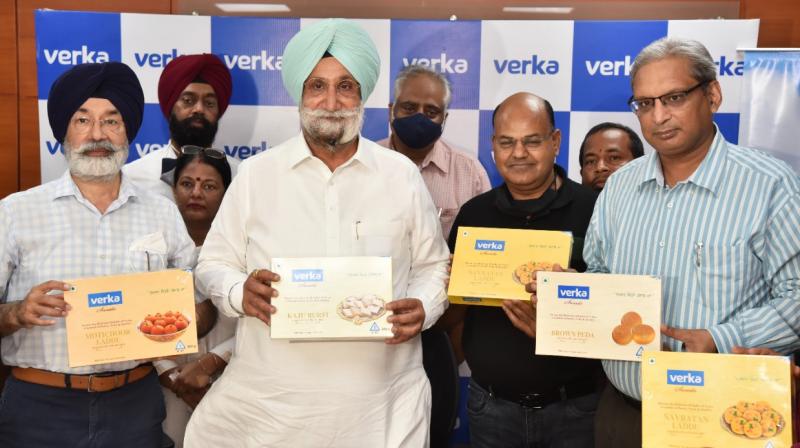 Six more Verka brand sweets launched in the festive season Six more Verka brand sweets launched in the festive season