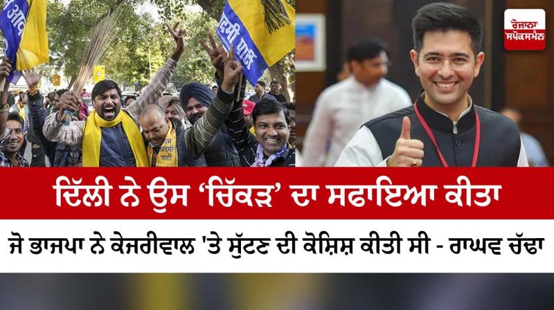 People have voted for development: MP Raghav Chadha People have voted for development: MP Raghav Chadha