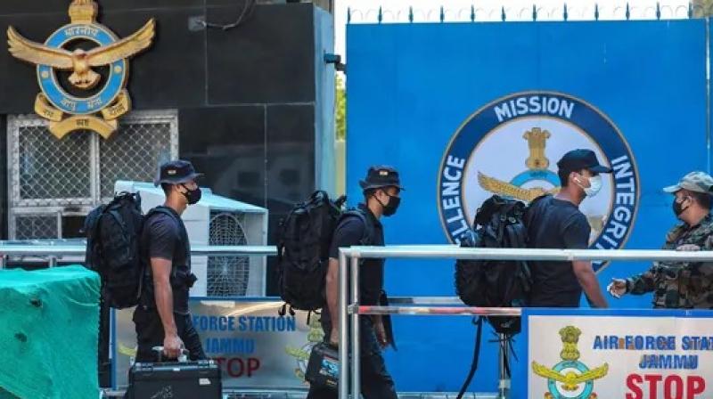 TRF was involved in an attack on Jammu Indian Air Force (IAF) camp last year.(file photo) TRF was involved in an attack on Jammu Indian Air Force (IAF) camp last year.(file photo)