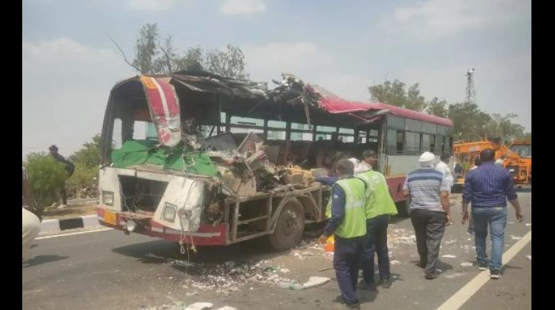 Bharatpur Road Accident Bharatpur Road Accident