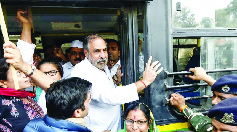 Congress protest against the demonetisation in all Over country Congress protest against the demonetisation in all Over country