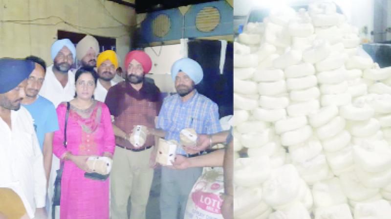 Destroyed 8 quintals poorly milked, 12 quintal cheese seized Destroyed 8 quintals poorly milked, 12 quintal cheese seized