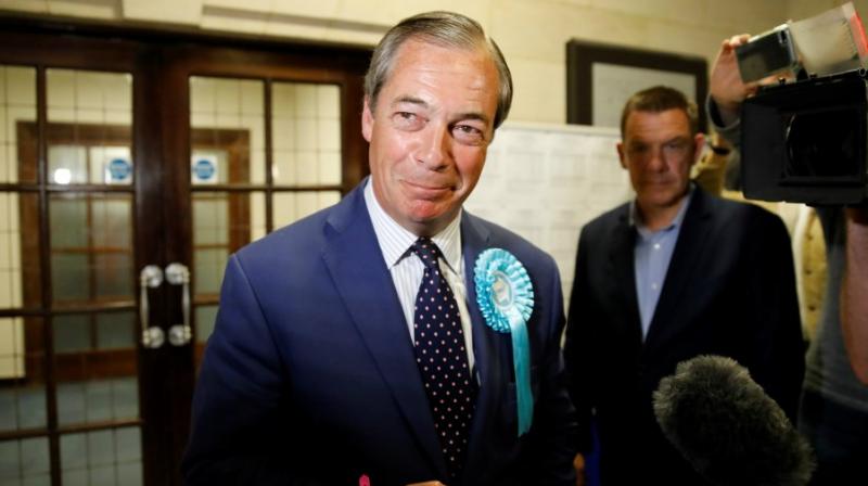 Nigel Farage’s Brexit party victorious in EU elections