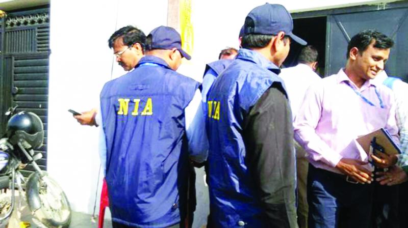 The National Investigation Agency has printed in several places in Punjab, UP The National Investigation Agency has printed in several places in Punjab, UP