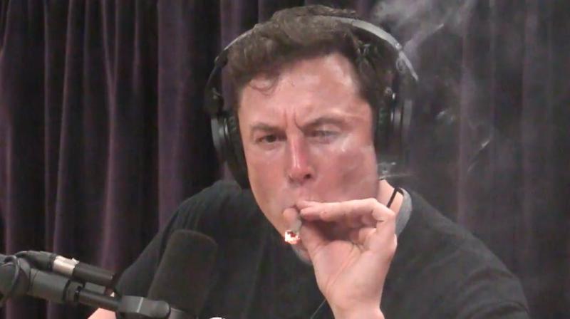 Tesla CEO Elon Musk 'Ganja Smokes' And liquor in live show