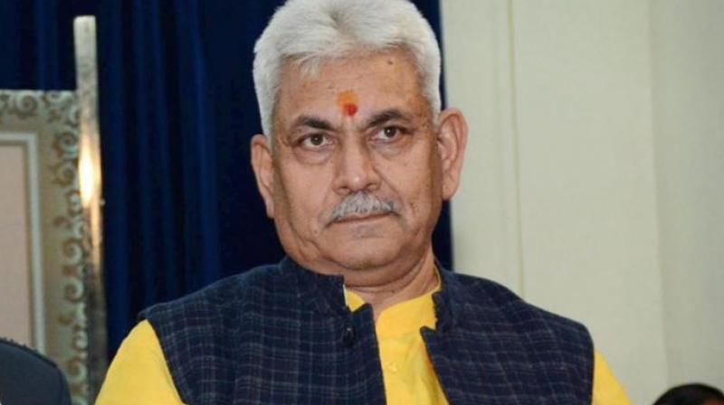 Minister of State Ministry of Railways Manoj Sinha Minister of State Ministry of Railways Manoj Sinha