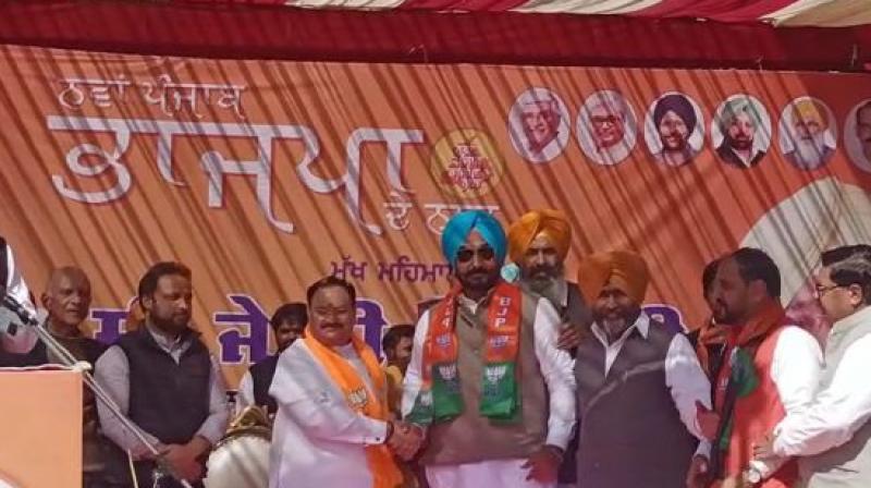 Punjabi singer Jassi Jasraj joins BJP Punjabi singer Jassi Jasraj joins BJP