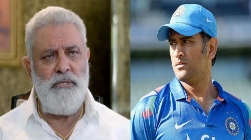 Yograj Singh and MS Dhoni Yograj Singh and MS Dhoni