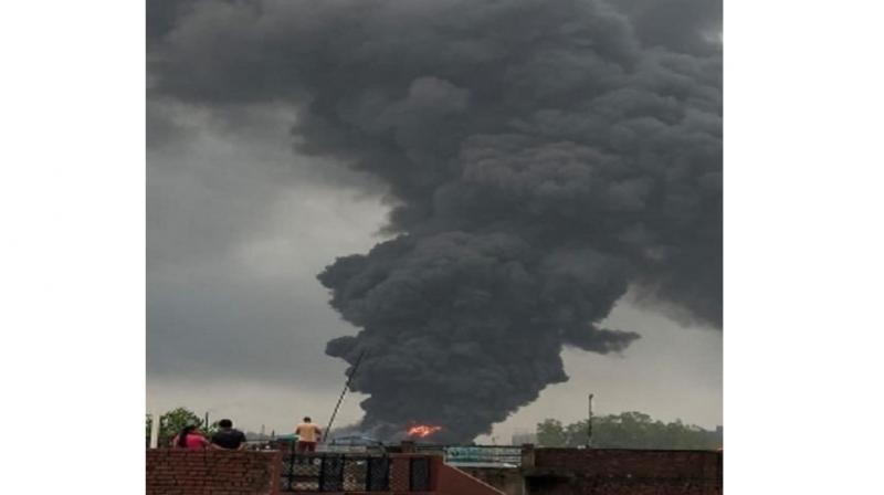 Blast in Chemical Factory