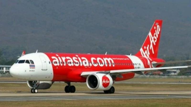 Air asia flight aborted at goa airport as atc spotted dog at runway