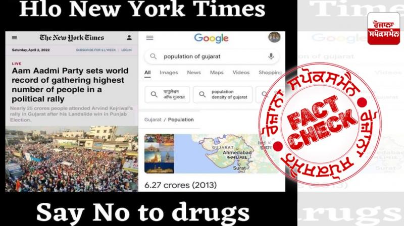 Fact Check Morphed Screenshot of The New York Times viral with fake claim 