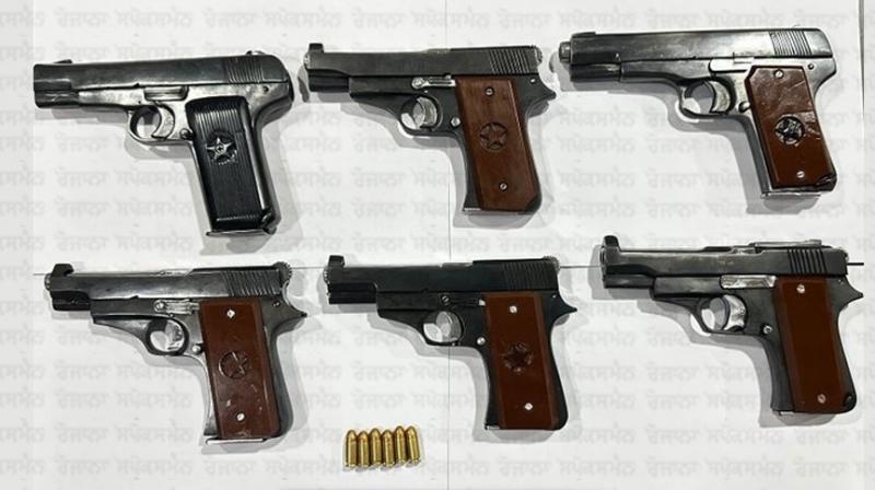 Punjab News: 2 more gangsters of Lakhbir Landa gang arrested by police, with weapons Punjab News: 2 more gangsters of Lakhbir Landa gang arrested by police, with weapons