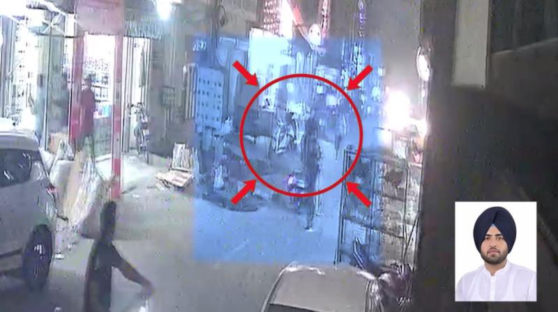 The miscreants opened fire on the businessman The miscreants opened fire on the businessman