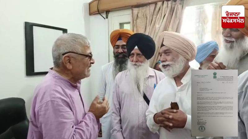 MP Dr. Dharamvir Gandhi writes a letter to PM Modi for opening of Sri Kartarpur Sahib Corridor MP Dr. Dharamvir Gandhi writes a letter to PM Modi for opening of Sri Kartarpur Sahib Corridor