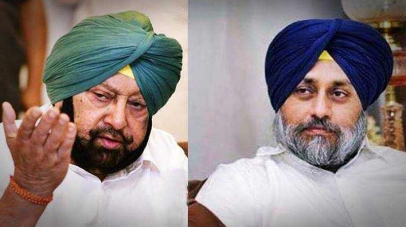 Captain Amarinder Singh-Sukhbir Singh Badal