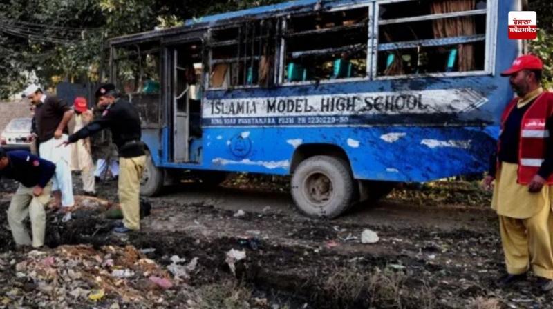 Suicide attack on school bus in Pakistan Suicide attack on school bus in Pakistan