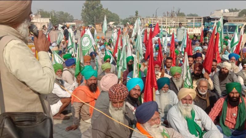 farmer protest farmer protest