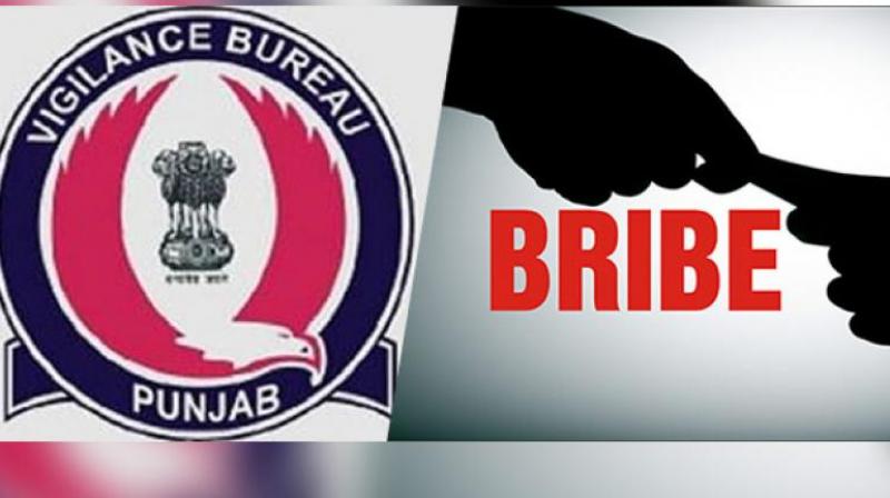 Vigilance nabs Patwari taking bribe Rs. 20000 Vigilance nabs Patwari taking bribe Rs. 20000