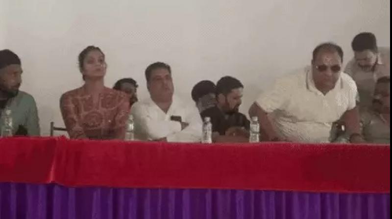Bhangra Culture Group Bathinda holding meeting in support Dancer Simran Bhangra Culture Group Bathinda holding meeting in support Dancer Simran