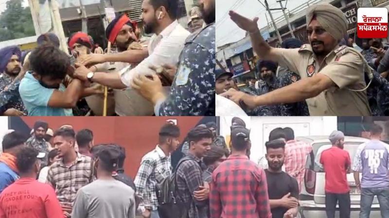 Clash between police and students protesting for SC scholarship 