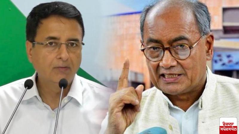 Randeep Surjewala and Digvijay Singh test positive for Covid-19 Randeep Surjewala and Digvijay Singh test positive for Covid-19