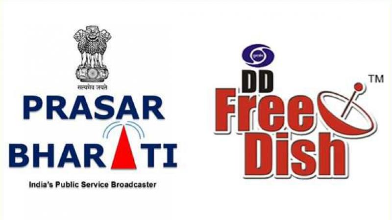 DD dish and Prsar Bharti
