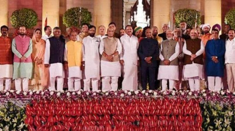 Modi's new team Modi's new team