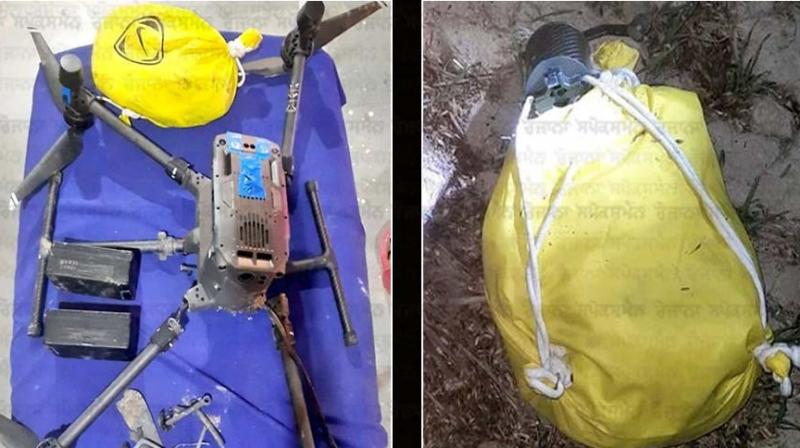Drone & Heroin recovered at Attari Border Drone & Heroin recovered at Attari Border
